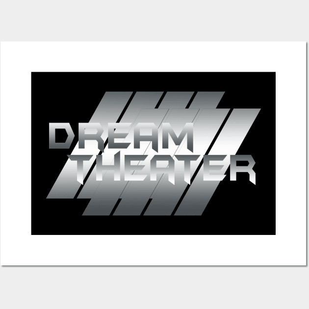 Metallic Illustration dream theater Wall Art by theStickMan_Official